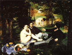 Edouard Manet dejeuner sur l'herbe(the Picnic Norge oil painting art